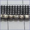 Metal Set Rhinestone Banding